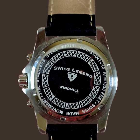 Swiss Legend "Windmill" Chronograph Watch - Picture 3 of 8